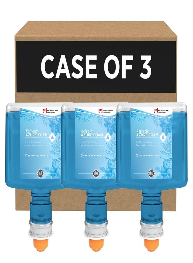 SC Johnson Professional REFRESH AZURE FOAM HAND SOAP 1.2 LITER TOUCH FREE, 3 PACK - Image 1
